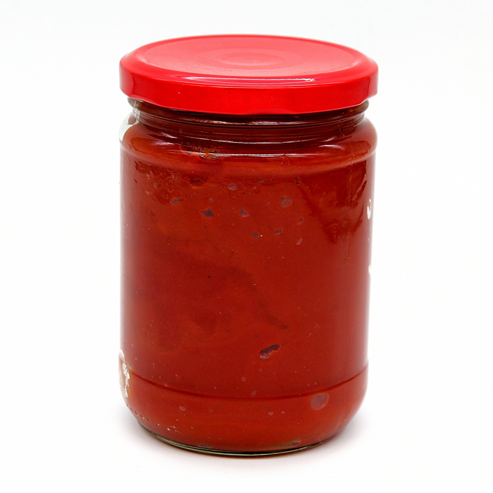 Tomato paste in glass jar 500g